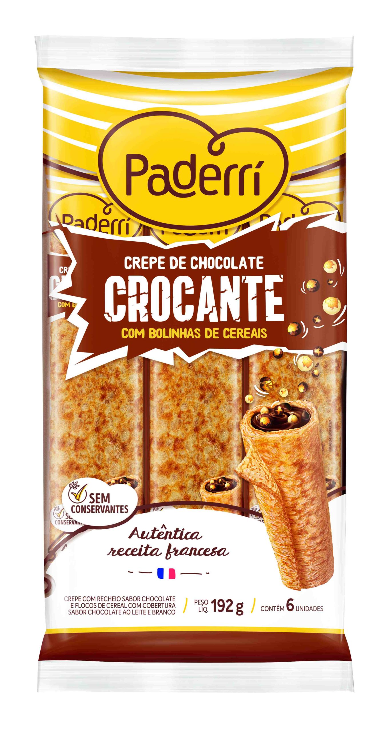 Crepe Crocante Chocolate Paderrí Magisfood
