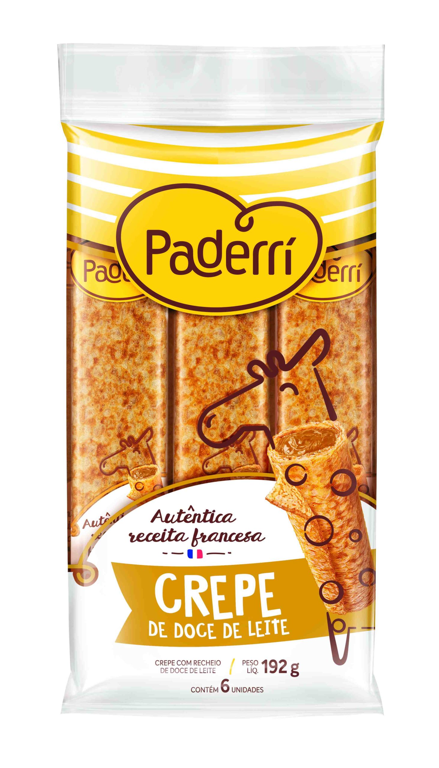 Crepe doce de leite Paderrí Magisfood