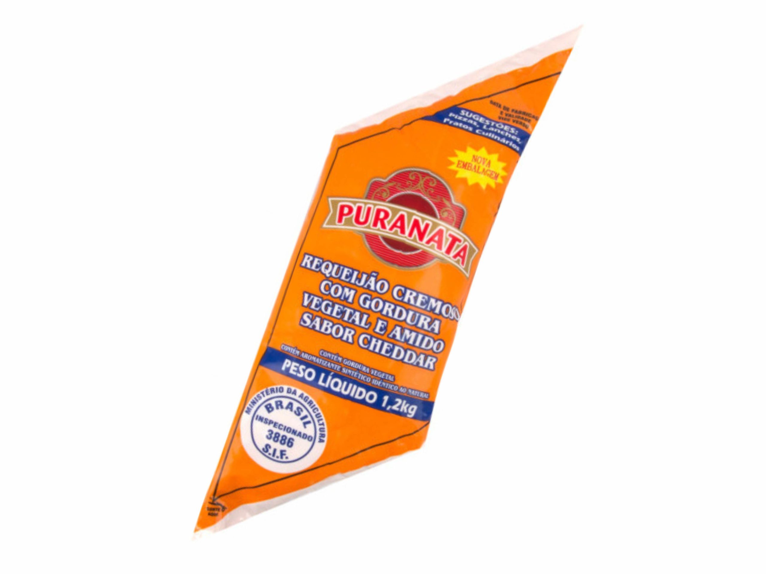Requeijão cheddar 1,2kg Puranata Magisfood